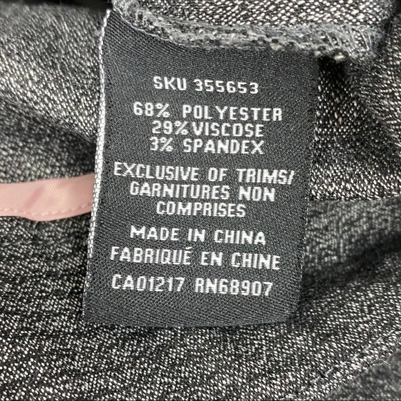 Le Chateau Tweed Viscose Blend Flare Leg Pant Sz12 - Picture 8 of 9